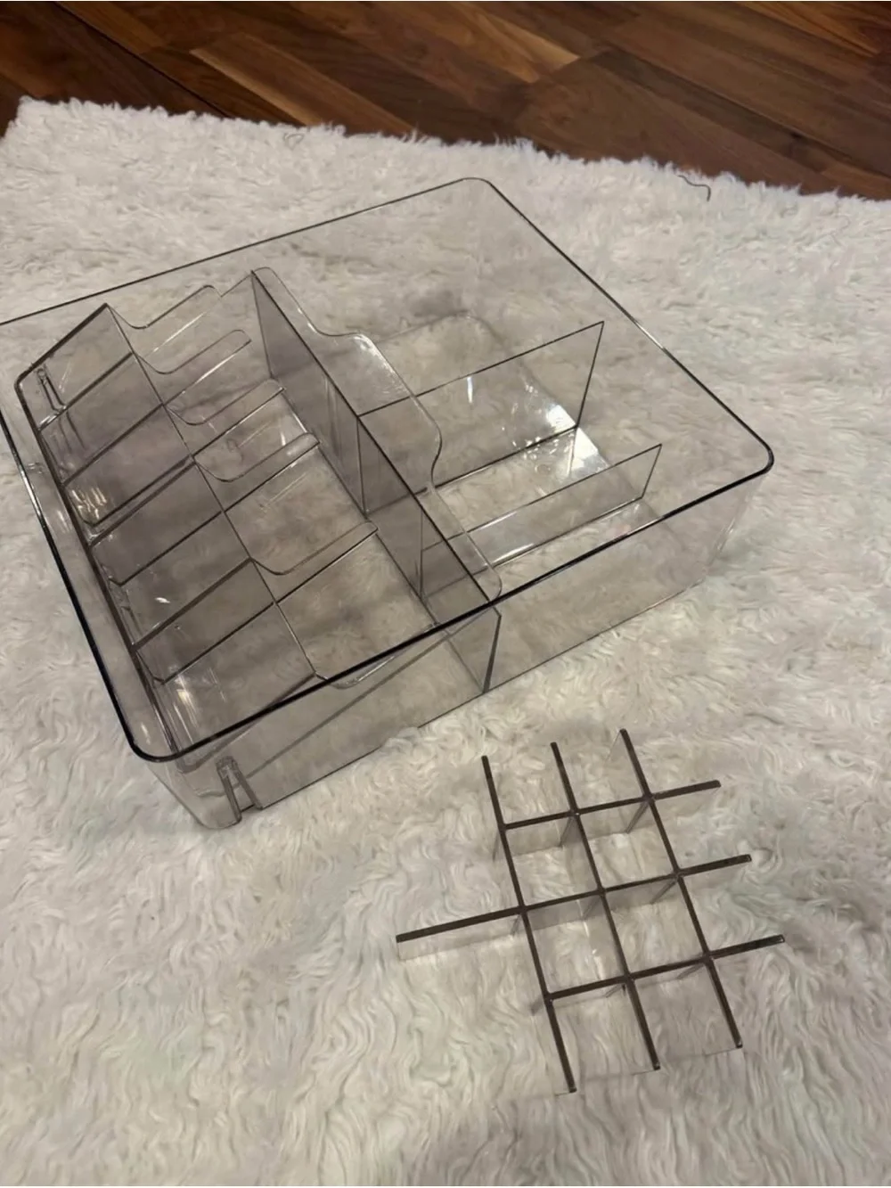 Acrylic Makeup Organizers Set of Two